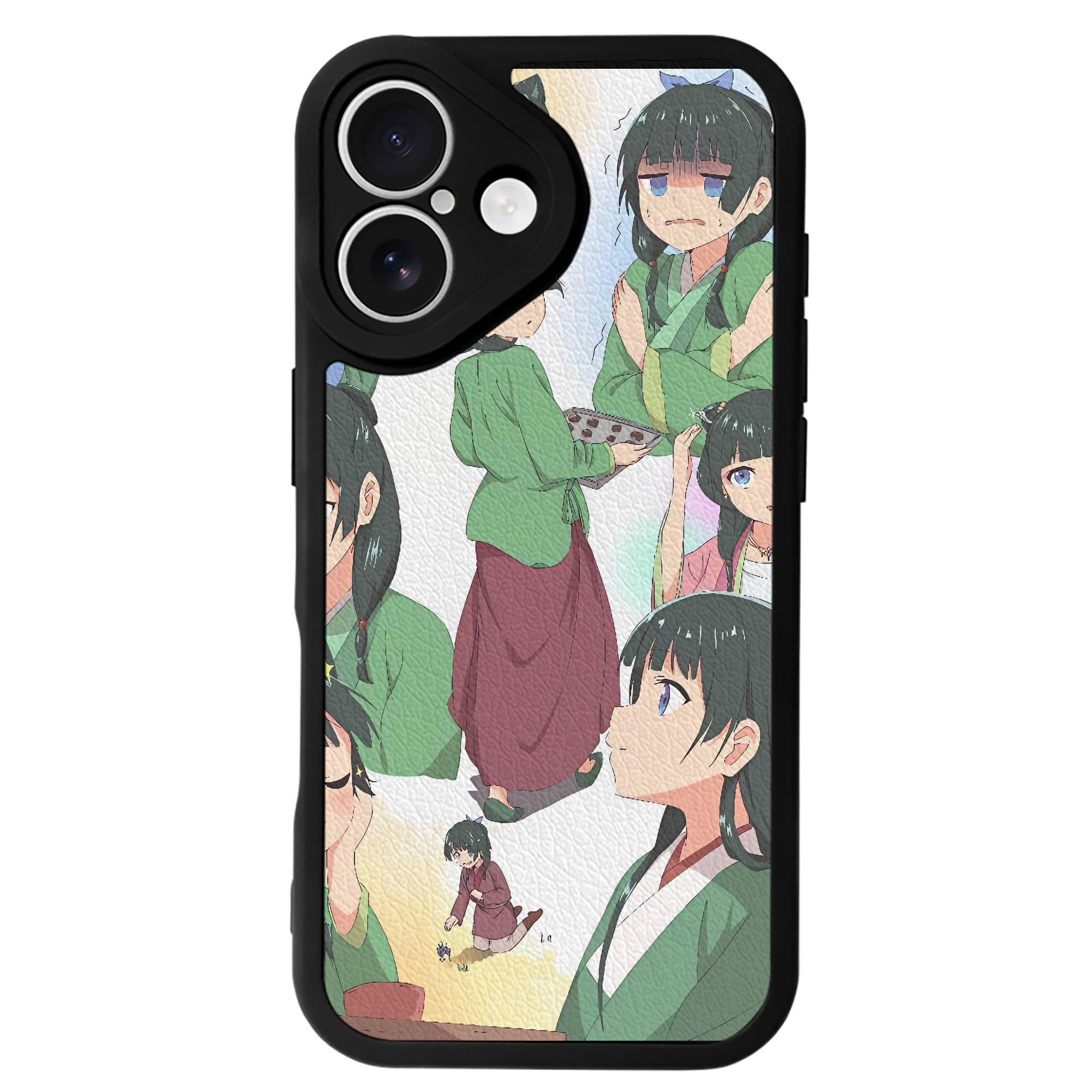 薬屋のひとりごと The Apothecary Diaries 【iPhone 16シリーズ対応】シリコンスマホケース（レザー調） 材質：シリコン